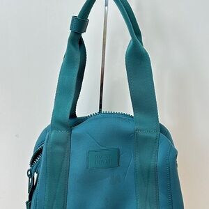 Dagne Dover Landon Small Neoprene Carryall Duffle Bag Color Liberty Purse